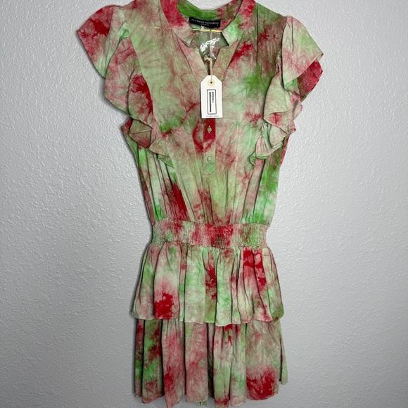 NWT Women's Medium Tie Dye Terred Dress -cp - Picture 3 of 8